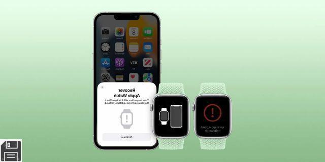 Apple Watch: restauração de firmware sem fio via iPhone chega!