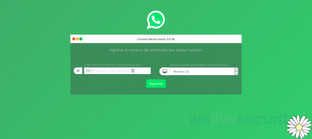 Possibilidades de realidade espionando o WhatsApp
