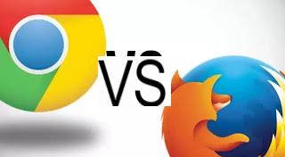 O que é melhor entre Firefox e Chrome?