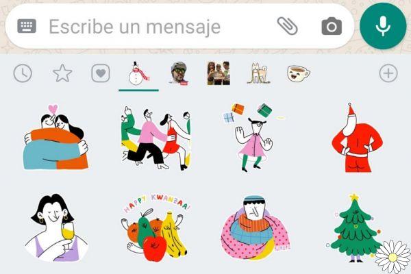 Packs d'autocollants WhatsApp de Noël