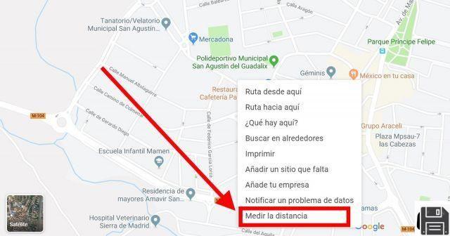 Mesurer les distances sur Google Maps