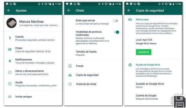 Transferir conversas android iphone whatsapp