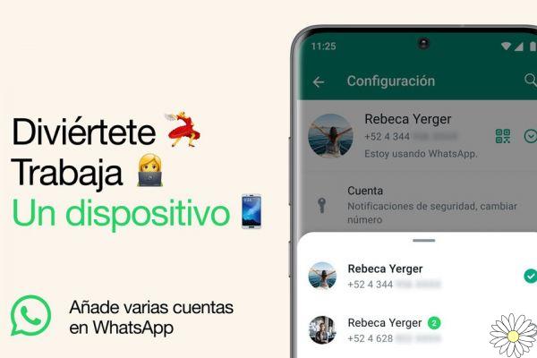 Usar dos cuentas mismo movil whatsapp