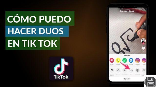 Como fazer duplas no tik tok